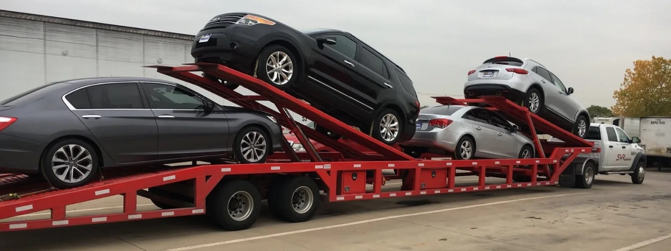 4 Car Trailers - GN450